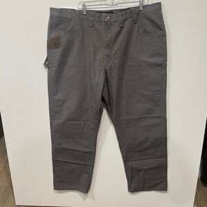 Wrangler RIGGS Workwear Carpenter Pants Relaxed Fit 44x32 Gray Tough Ripstop